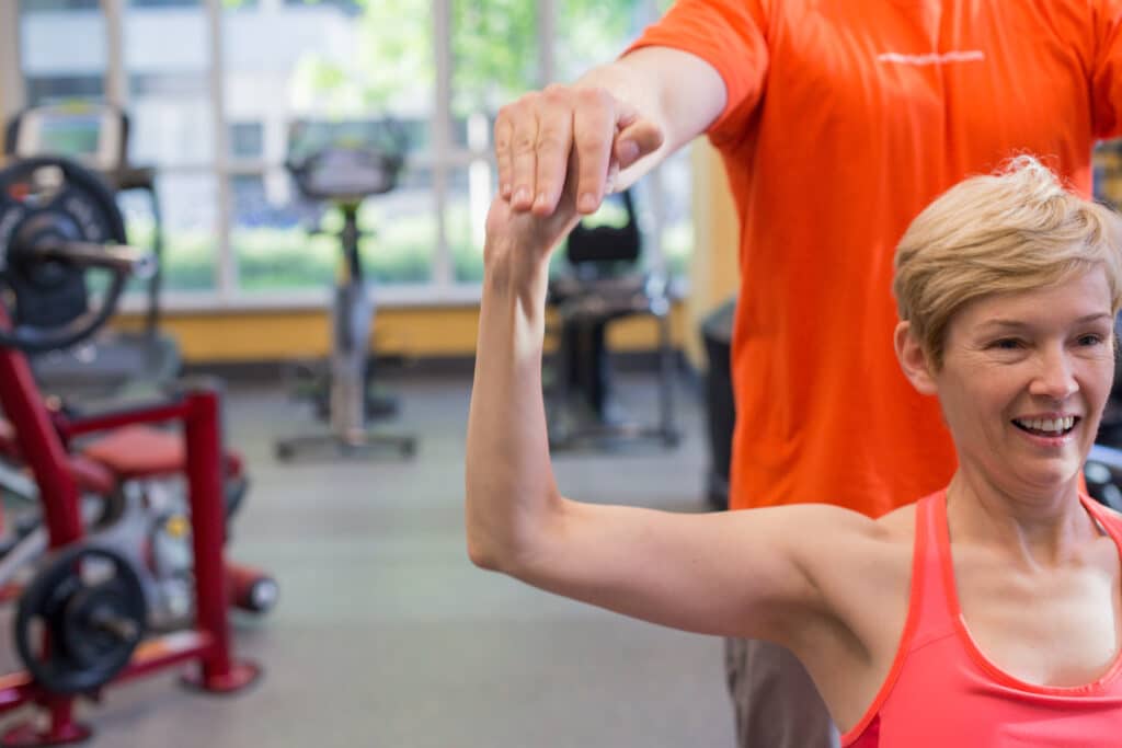 Support from a Nielsen Fitness personal trainer.