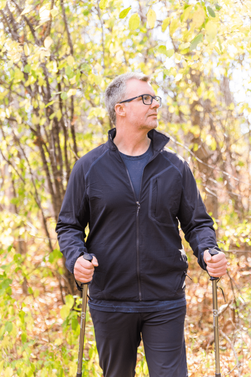 a trainer uses one of his favourite health tips: walking